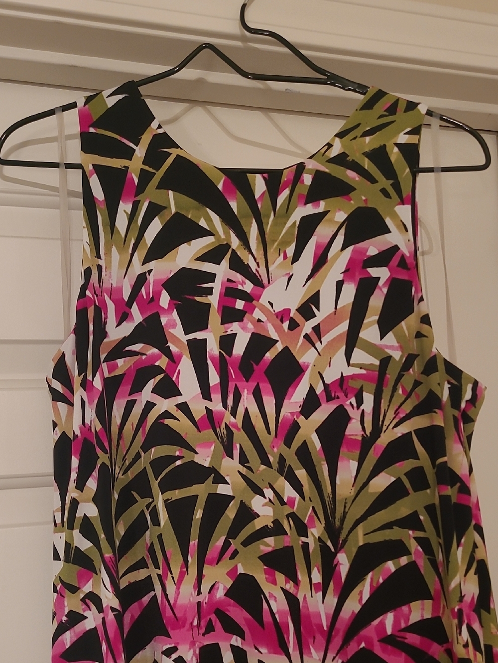Kasper Tropical Print Dress L